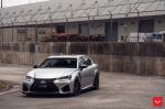 Lexus GS F on Vossen Wheels (HF-2) 2018 года